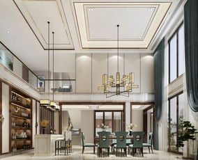 中西合璧 雅致與自由的碰撞｜蘇州360㎡混搭風格裝修設計案例